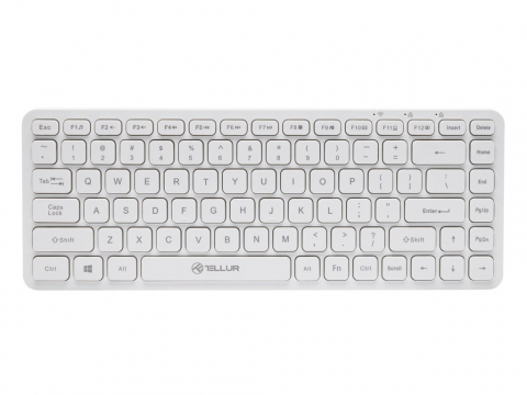 Tastaturi - Tastatură fără fir Tellur, Mini, Alb