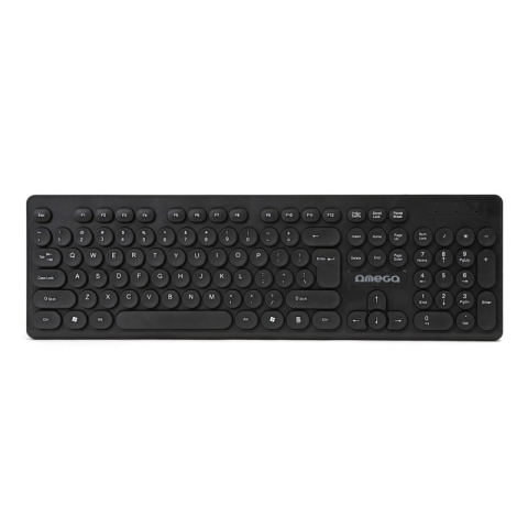 Periferice IT - Tastatura Omega Standard OK045B, USB, negru