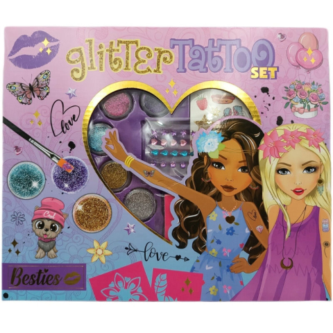 Art & Craft si Artizanat - Tatoo glitter 30x25cm tatuaj Grafix