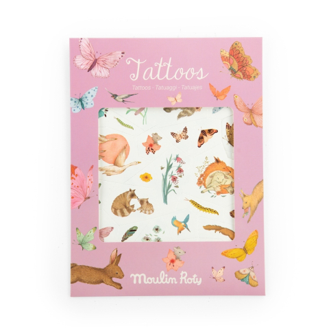 Jucării și Jocuri pentru copii - Tatuaje Les Rosalies, Moulin Roty Fata, varsta 3 - 6 ani, 6 - 9 ani