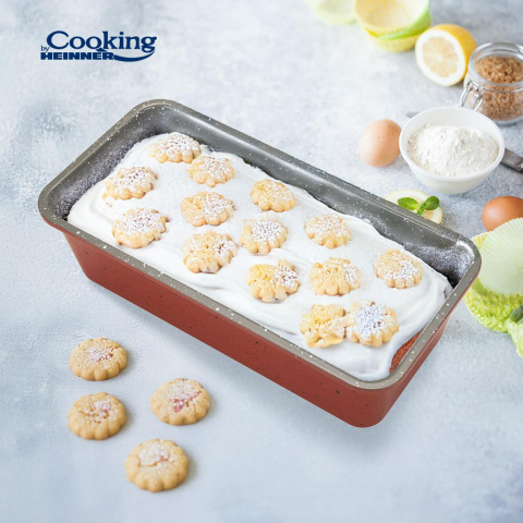 Tava copt cozonac / paine, acoperire ceramica, 30x14x9 cm, anca, cooking by heinner [4]