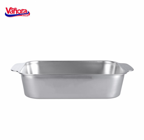 Tavi copt - Tava inox 33x19x7.5 cm, lora, vanora home