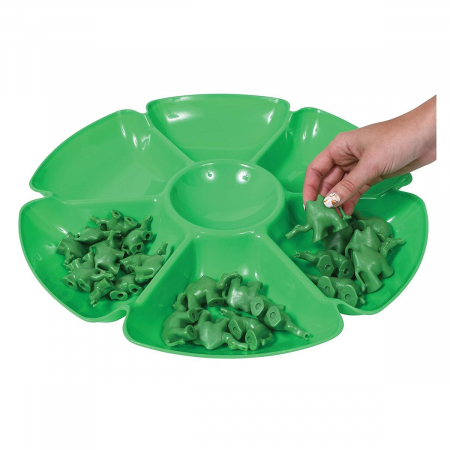 Art & Craft si Artizanat - Tavi mari pentru sortare in forma de floare, 6 buc., Tickit, 2-10 ani