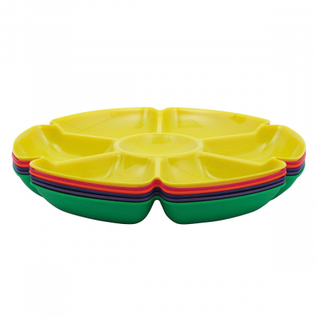 Tavi mari pentru sortare in forma de floare, 6 buc., Tickit, 2-10 ani [1]