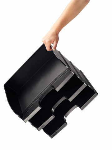Tavita documente landscape neagra jumbo plus leitz [1]