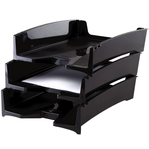 Tavita documente neagra g2desk fellowes [1]