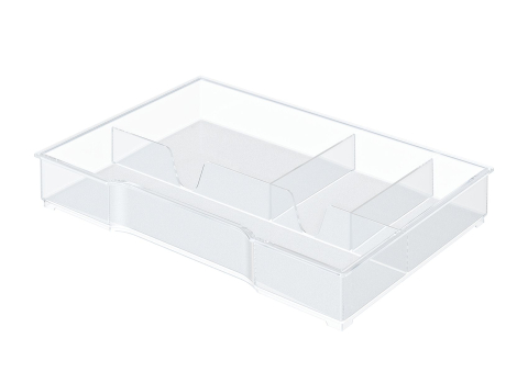 Birotică și Papetărie - Tavita organizer transparenta plus leitz