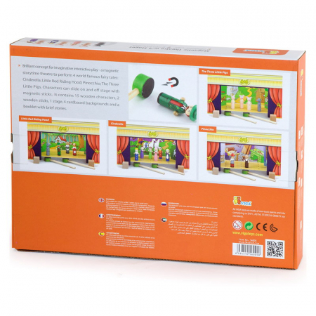 Teatru de papusi magnetic din lemn [4]