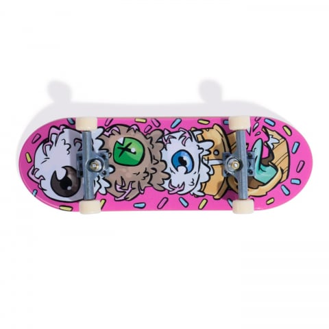 Tech dech sk8 crew pachet 2 seturi placa si figurina 9.6cm casca mov si casti albe, varsta de la 5 ani la 12 ani [2]