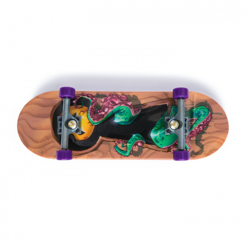 Tech dech sk8 crew pachet placa si figurina 9.6cm sapca gri, varsta de la 5 ani la 12 ani [4]
