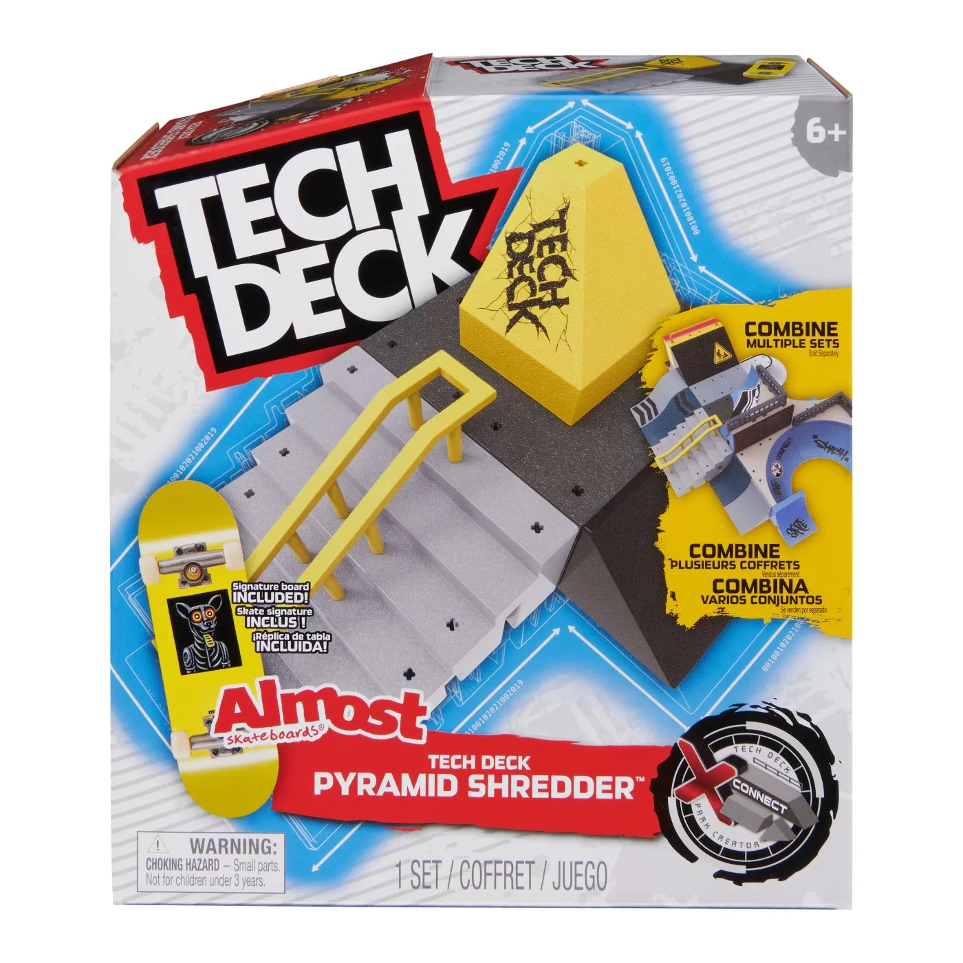 Jucării și Jocuri pentru copii - Tech deck set skate park pyramid shredder