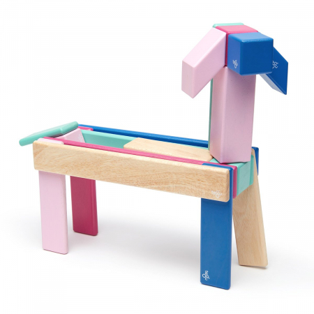 Tegu Blossom, set 24 piese din lemn magnetic, 1-10 [4]