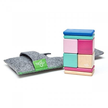 Jucării și Jocuri pentru copii - Tegu Blossom, set de buzunar cu 8 piese, 1-10