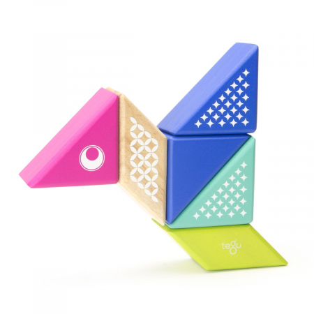 Jucării și Jocuri pentru copii - Tegu Hummingbird, blocuri magnetice pentru calatorii, 1-5 ani
