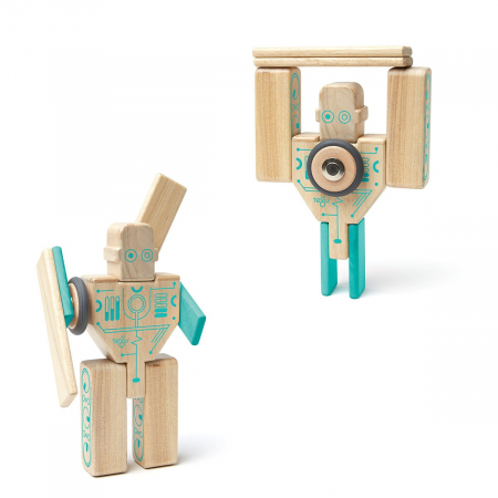 Tegu Magbot, robotul din blocuri magnetice, 1-10 [1]