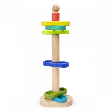 Tegu Stacker, set din lemn magnetic, 1-4 ani [2]