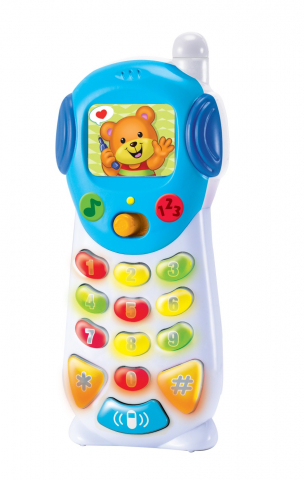 Telefon cu sunete si lumini pentru bebelusi, winfun, varsta de la 1 an la 3 ani [1]