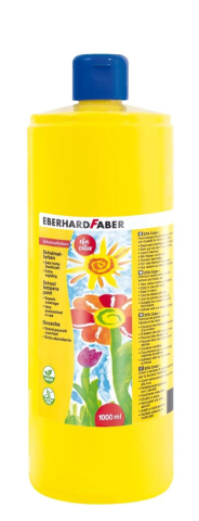 Acuarele, Tempera, Pensule si Blocuri de desen - Tempera 1000 ml galbena eberhard faber