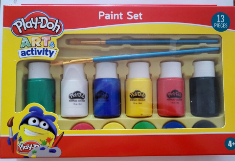 Acuarele, Tempera, Pensule si Blocuri de desen - Tempera acrilic Play Doh  Grafix
