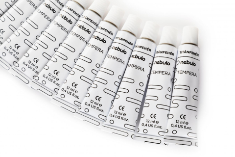 Acuarele, Tempera, Pensule si Blocuri de desen - Tempera ALB Nebulo