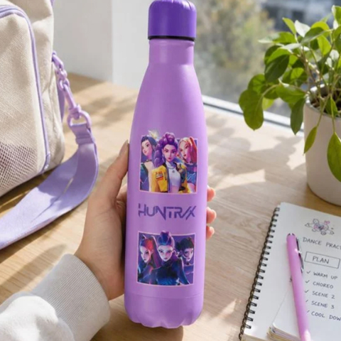 Termos pentru fete, K-POP, din Otel Inoxidabil, Mov Lila, 500ml [1]