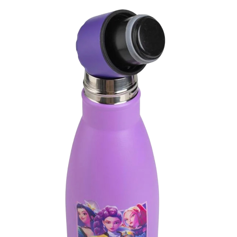 Termos pentru fete, K-POP, din Otel Inoxidabil, Mov Lila, 500ml [2]