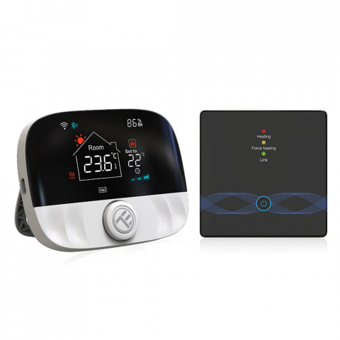 Termostat de ambient WiFi Tellur Smart, TSH02, Negru [1]