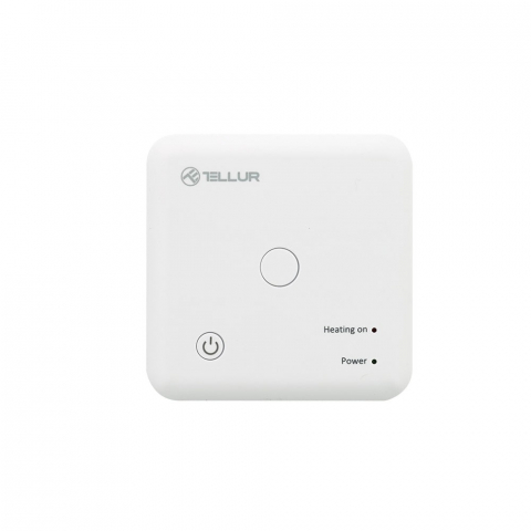 Termostat WiFi Tellur, Centrală, Alb [2]