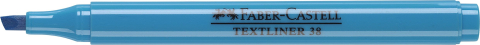 Textmarker albastru 38 faber-castell [3]