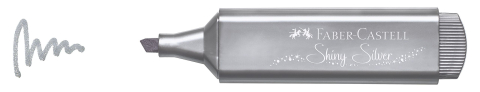Textmarker argintiu metalizat 1546 faber-castell [4]