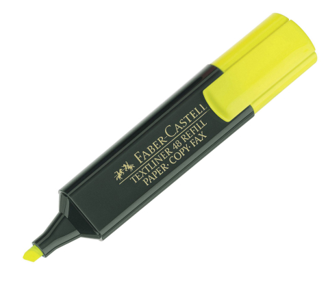 Textmarker galben 1548 faber-castell [1]