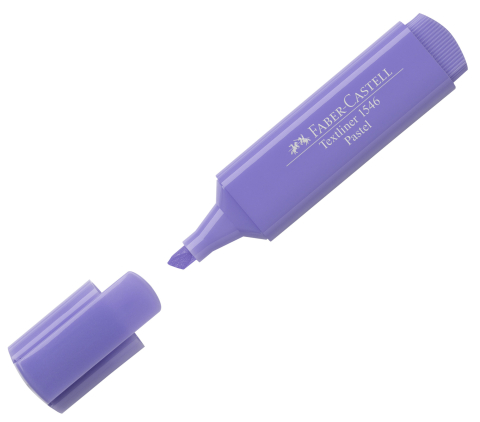 Textmarker lila pastel 1546 faber-castell [1]