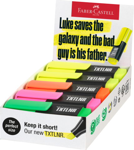 Birotică și Papetărie - Textmarker mini superfluorescent culori asortate faber-castell