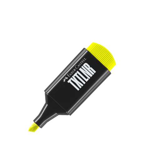 Birotică și Papetărie - Textmarker mini superfluorescent galben faber-castell