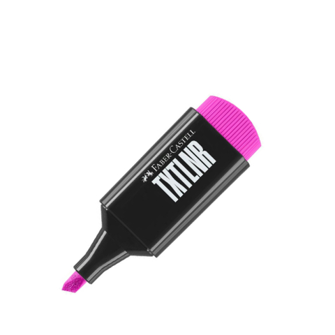 Birotică și Papetărie - Textmarker mini superfluorescent roz faber-castell