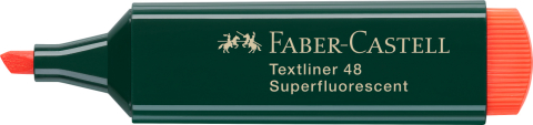 Textmarker portocaliu 1548 faber-castell [2]