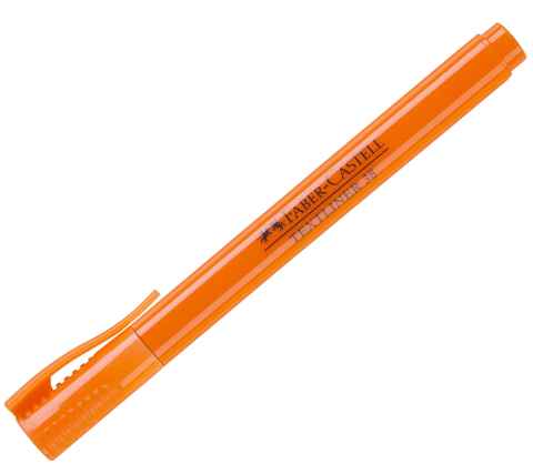 Textmarker portocaliu 38 faber-castell [1]