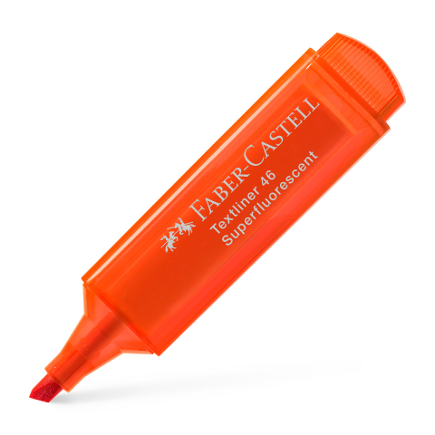Birotică și Papetărie - Textmarker portocaliu superfluorescent 1546 faber-castell