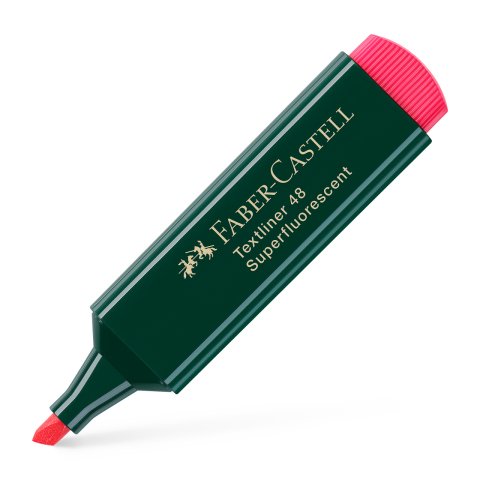 Birotică și Papetărie - Textmarker rosu 1548 faber-castell