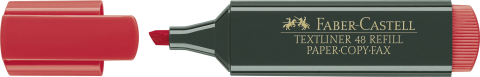 Textmarker rosu 1548 faber-castell [2]