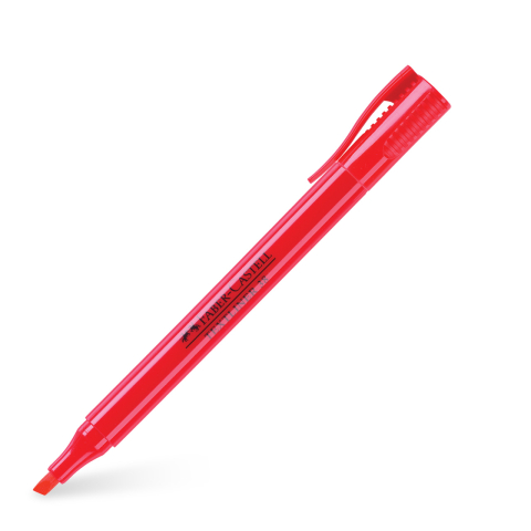 Birotică și Papetărie - Textmarker rosu 38 faber-castell