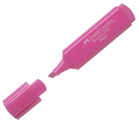 Textmarker roz pastel 1546 faber-castell [1]