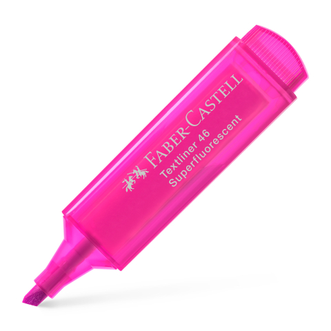 Birotică și Papetărie - Textmarker roz superfluorescent 1546 faber-castell