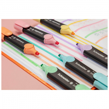 Schneider -  Set Textmarker Job Pastel, 4 bucati - Micostore.ro [1]