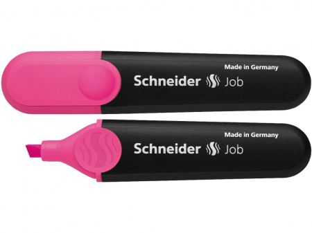 Birotică și Papetărie - Schneider - Textmarker Schneider Job, Roz- Micostore.ro