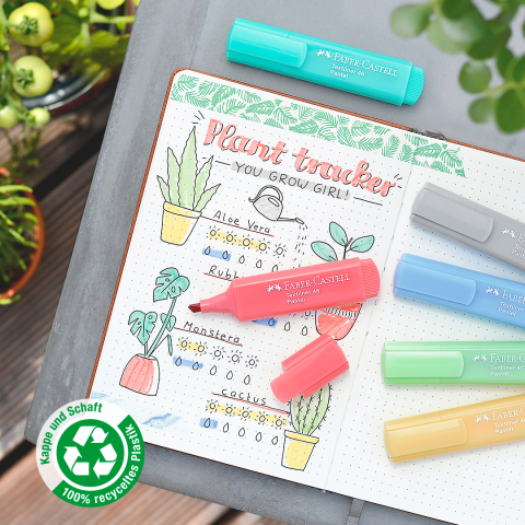Textmarker set 8 pastel 1546 faber-castell [1]