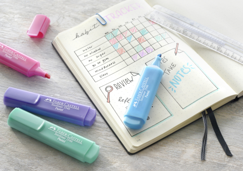 Textmarker turcoaz pastel 1546 faber-castell [3]