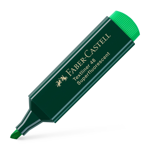 Birotică și Papetărie - Textmarker verde 1548 faber-castell