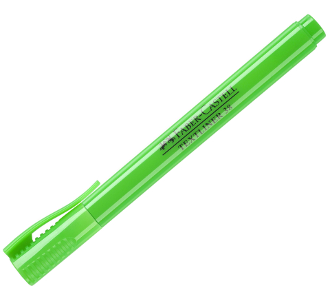 Textmarker verde 38 faber-castell [1]