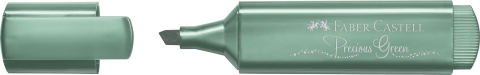 Textmarker verde metalizat 1546 faber-castell [1]